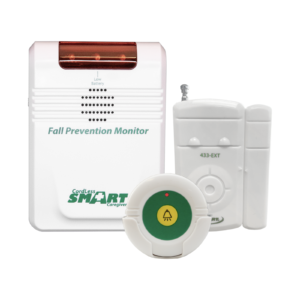 Door/Window Alarm with Wireless Monitor and Reset Button