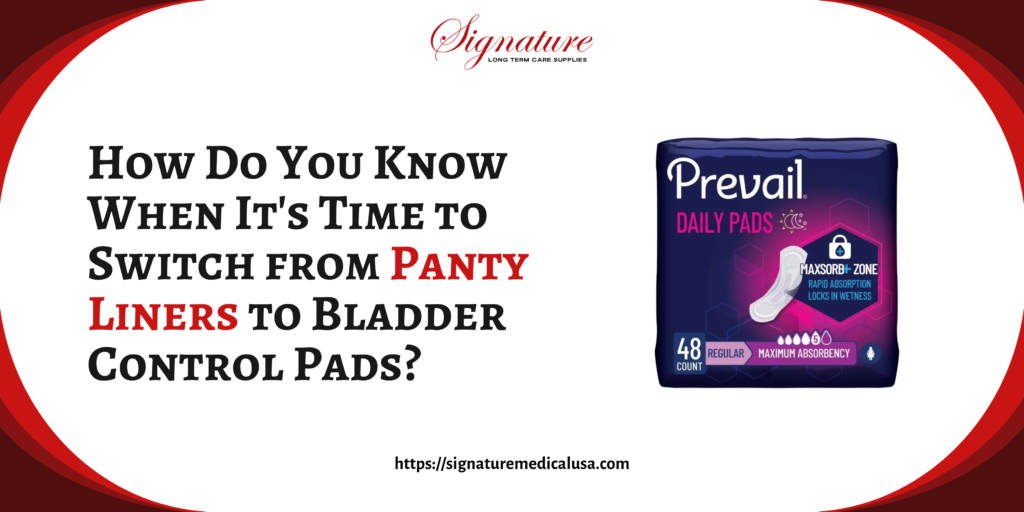 pant liners for incontinence